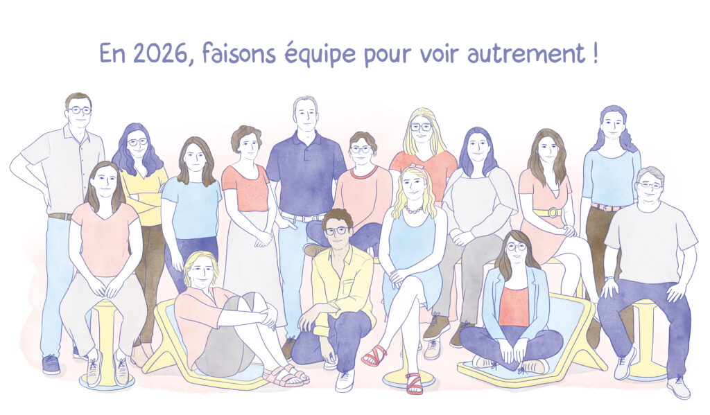 Image avec l'ensemble de l'équipe du CNRHR La Pépinière